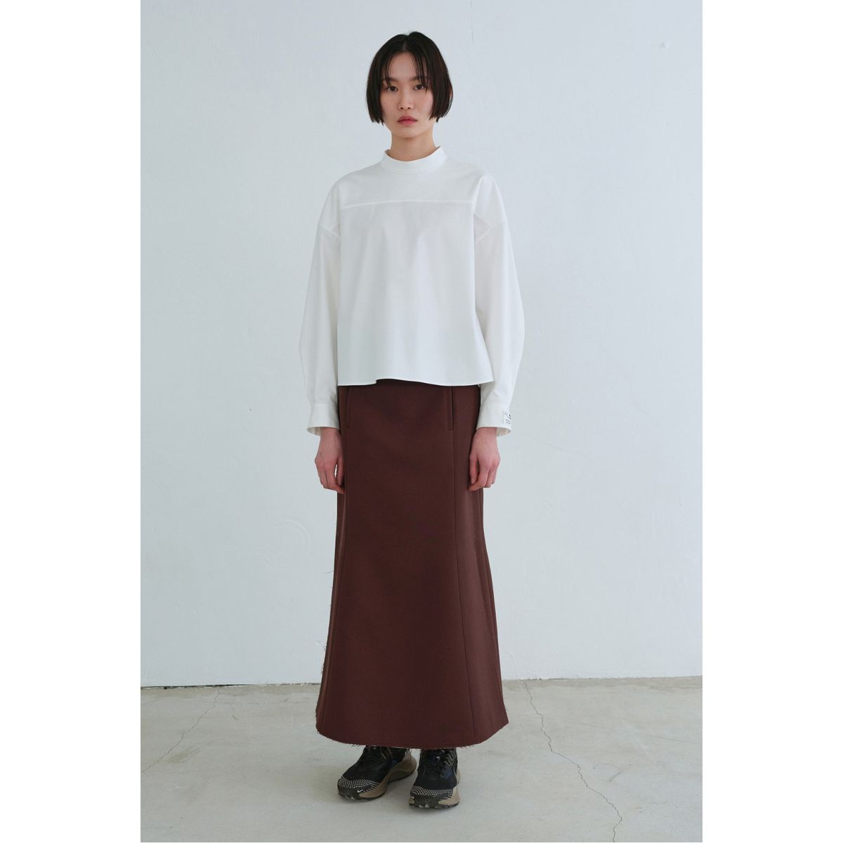 래코드(RECODE) Backward Over Sized Shirts_RQSAA23502WHX