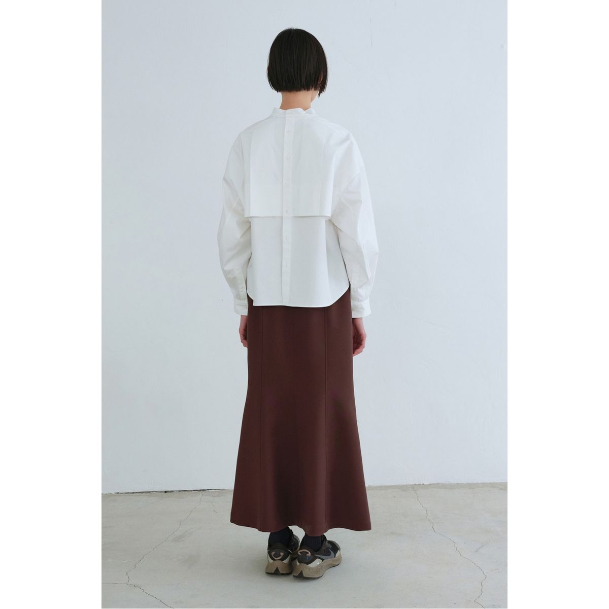 래코드(RECODE) Backward Over Sized Shirts_RQSAA23502WHX