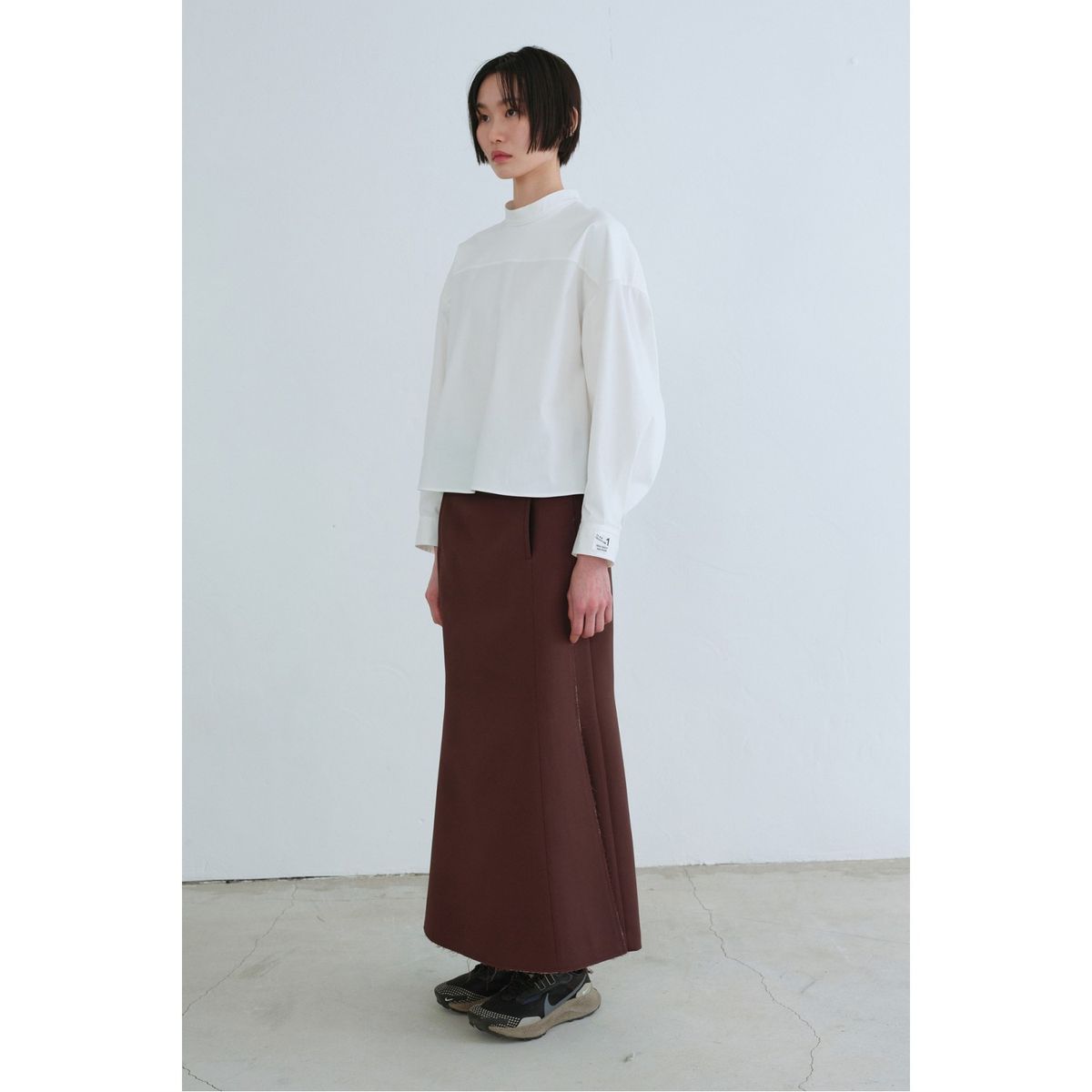 래코드(RECODE) Backward Over Sized Shirts_RQSAA23502WHX