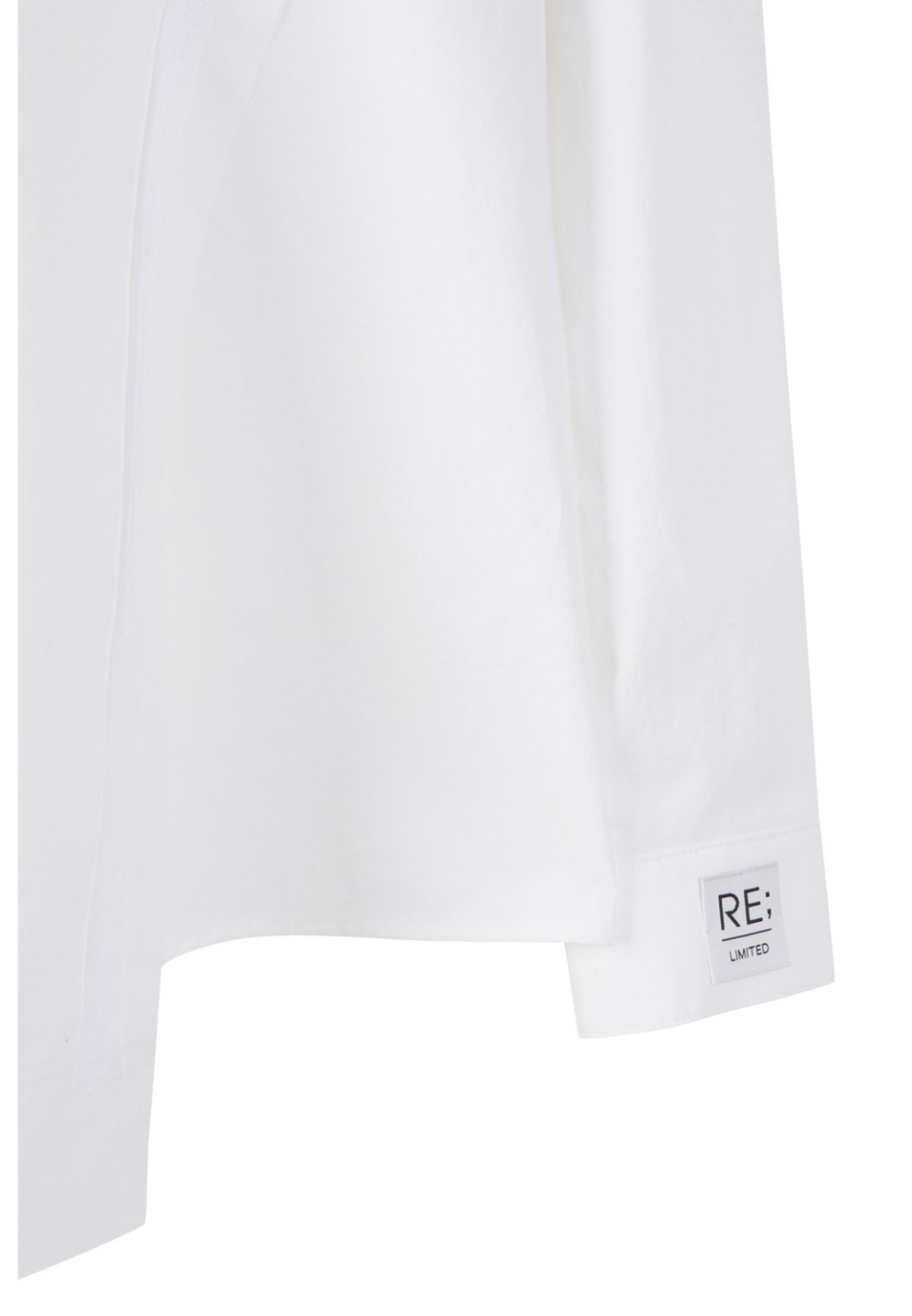 래코드(RECODE) Raw Cutting Detail Shirts_RQSAA23505WHX