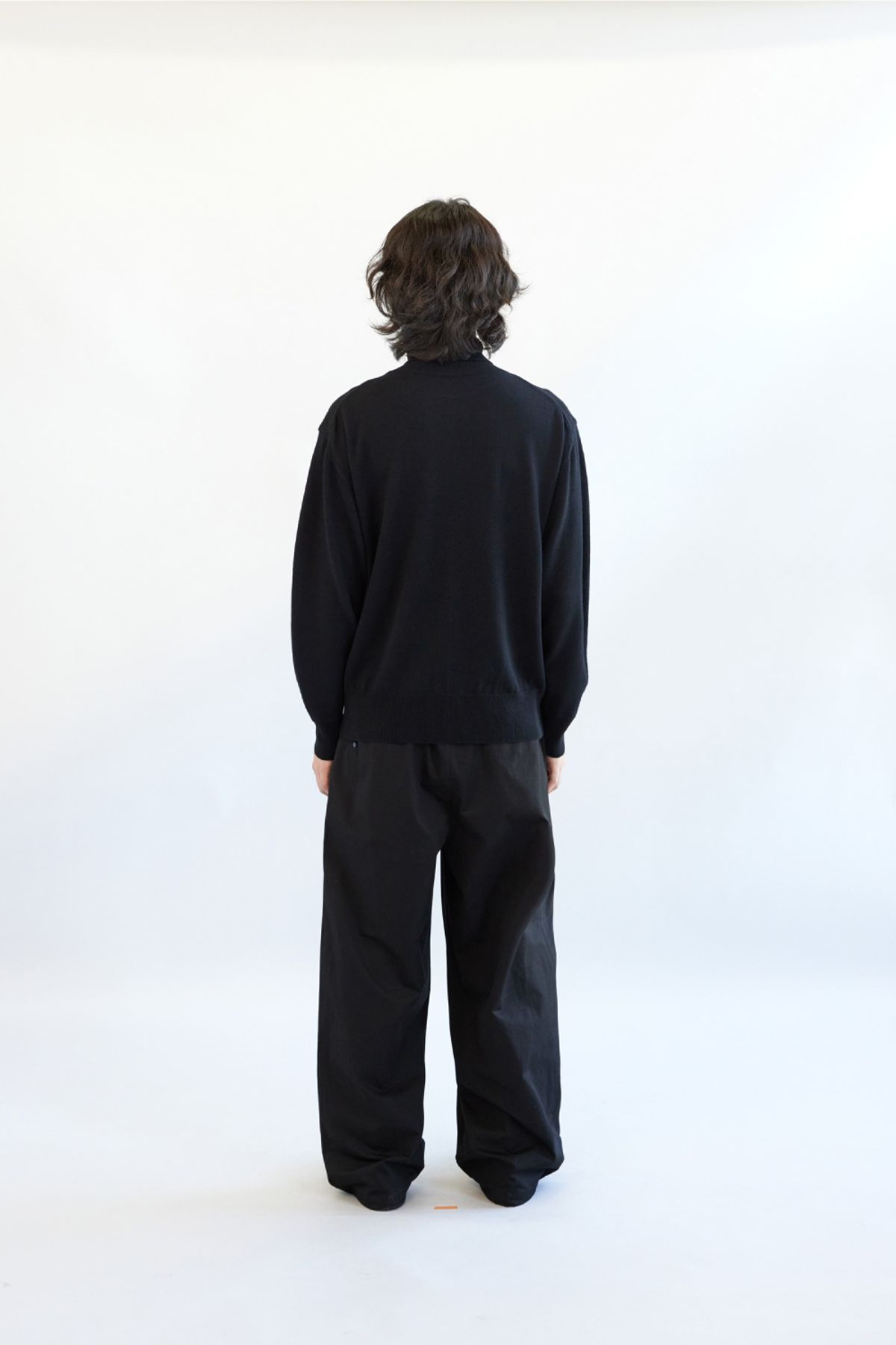 해칭룸(HATCHINGROOM) Turtleneck Knit Black