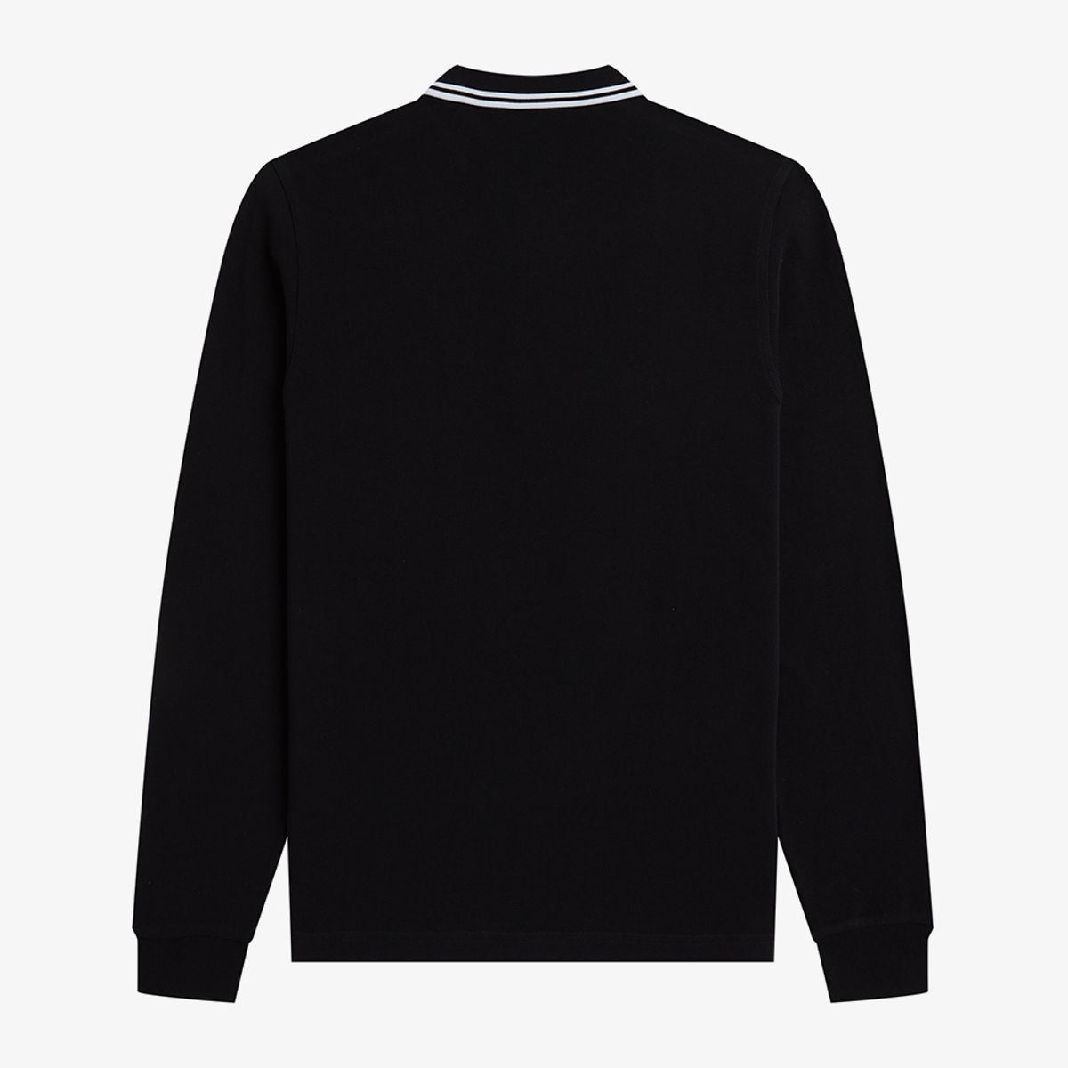 프레드페리(FRED PERRY) [M3636] 롱 슬리브 트윈 팁 프레드페리 셔츠 - 블랙/화이트 M3636-350
