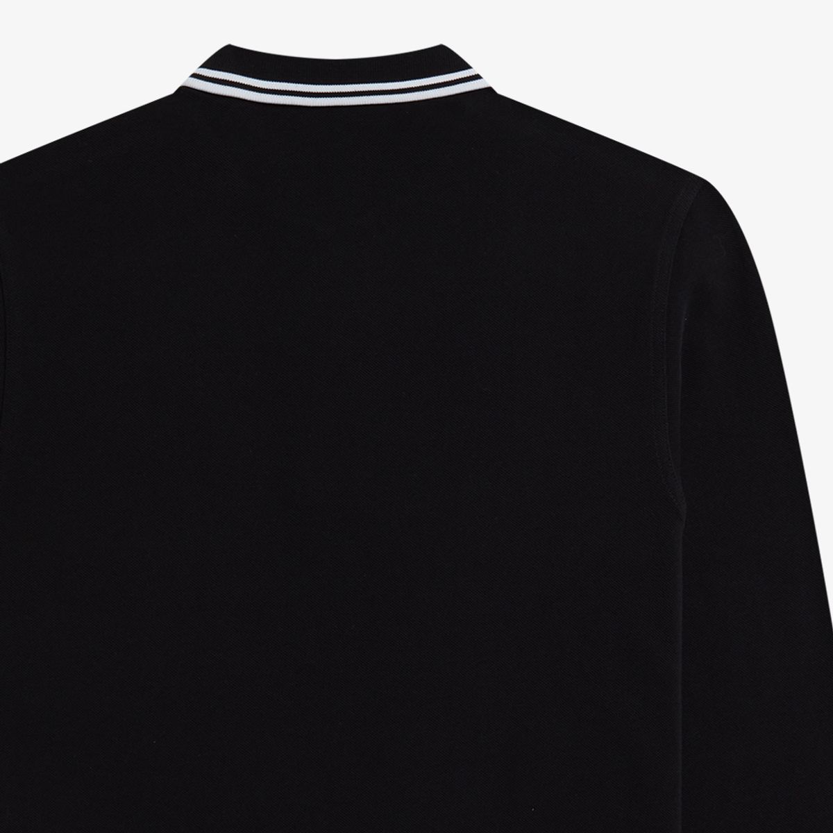프레드페리(FRED PERRY) [M3636] 롱 슬리브 트윈 팁 프레드페리 셔츠 - 블랙/화이트 M3636-350
