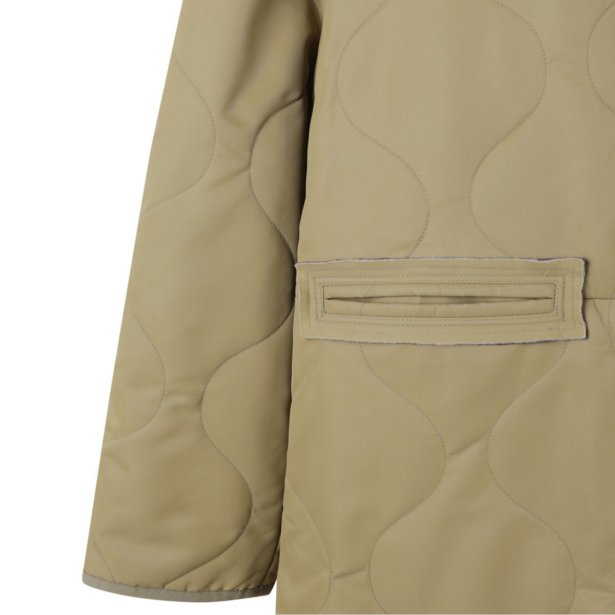 래코드(RECODE) Raw Pocket Detail Quilting Jumper_RQUAW23527BEX