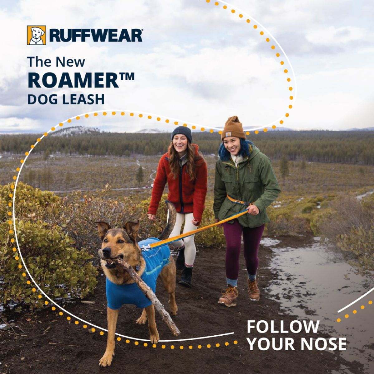 러프웨어(RUFFWEAR) 로머 리드줄(Roamer™ Leash)