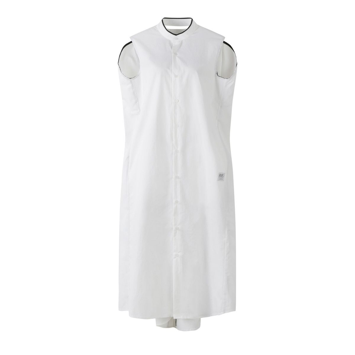 래코드(RECODE) Sleeveless Unbalanced Dress_RQDAA23512WHX