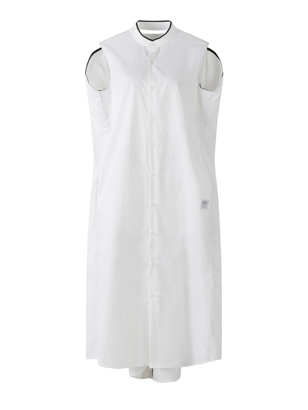래코드(RECODE) Sleeveless Unbalanced Dress_RQDAA23512WHX
