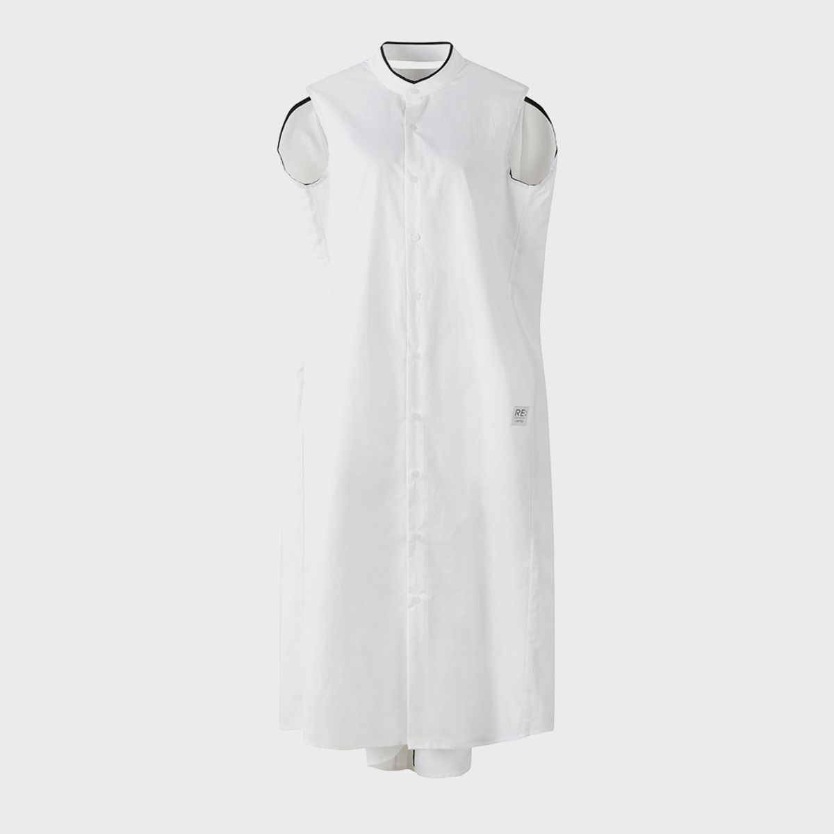 래코드(RECODE) Sleeveless Unbalanced Dress_RQDAA23512WHX