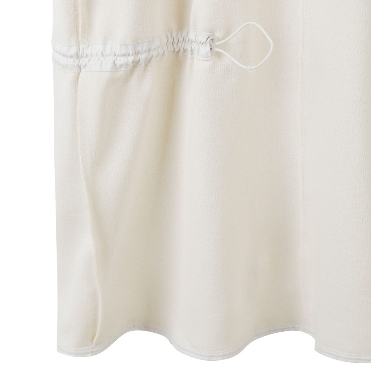 래코드(RECODE) Unbalanced Bomber Sleeve Long Dress_RQDAA23513IVX