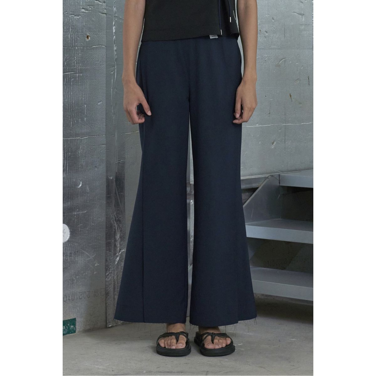 래코드(RECODE) Layered Detail Pants_RQPAM23588NYX
