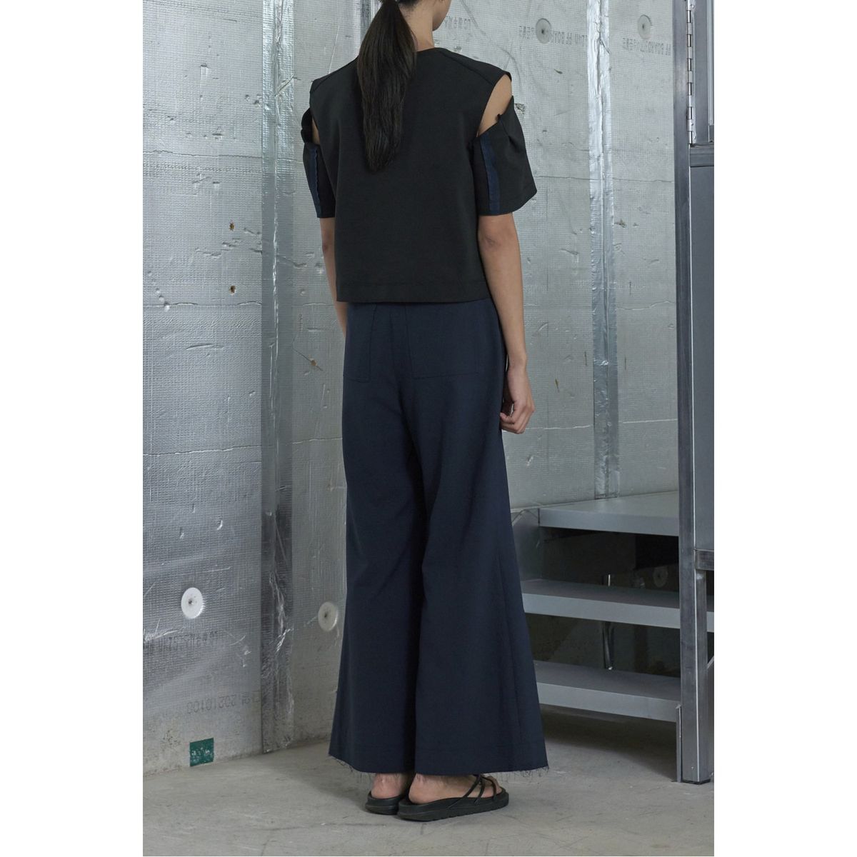래코드(RECODE) Layered Detail Pants_RQPAM23588NYX