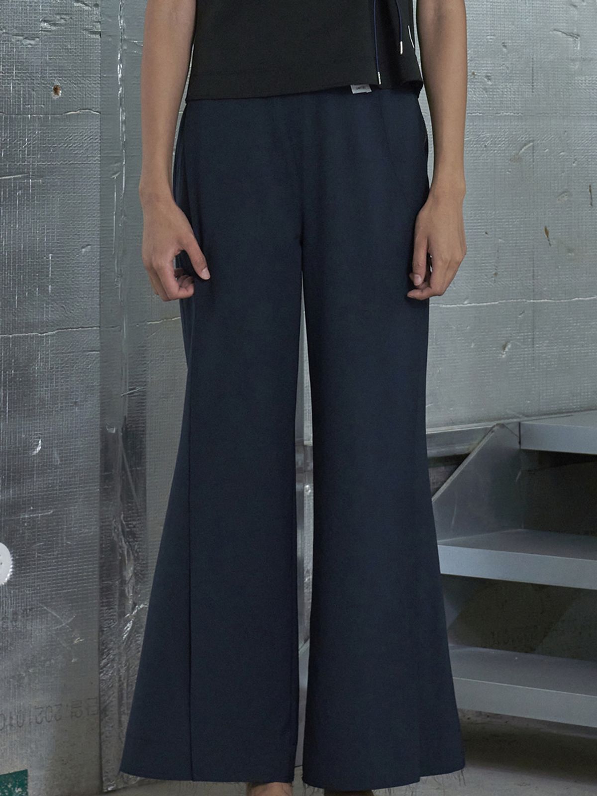 래코드(RECODE) Layered Detail Pants_RQPAM23588NYX