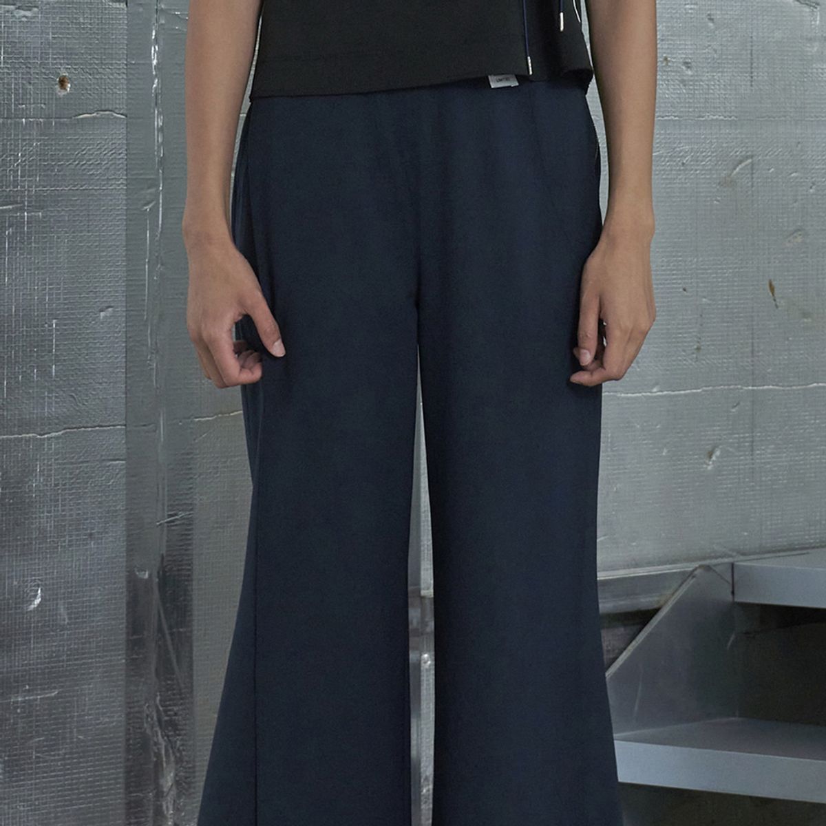 래코드(RECODE) Layered Detail Pants_RQPAM23588NYX