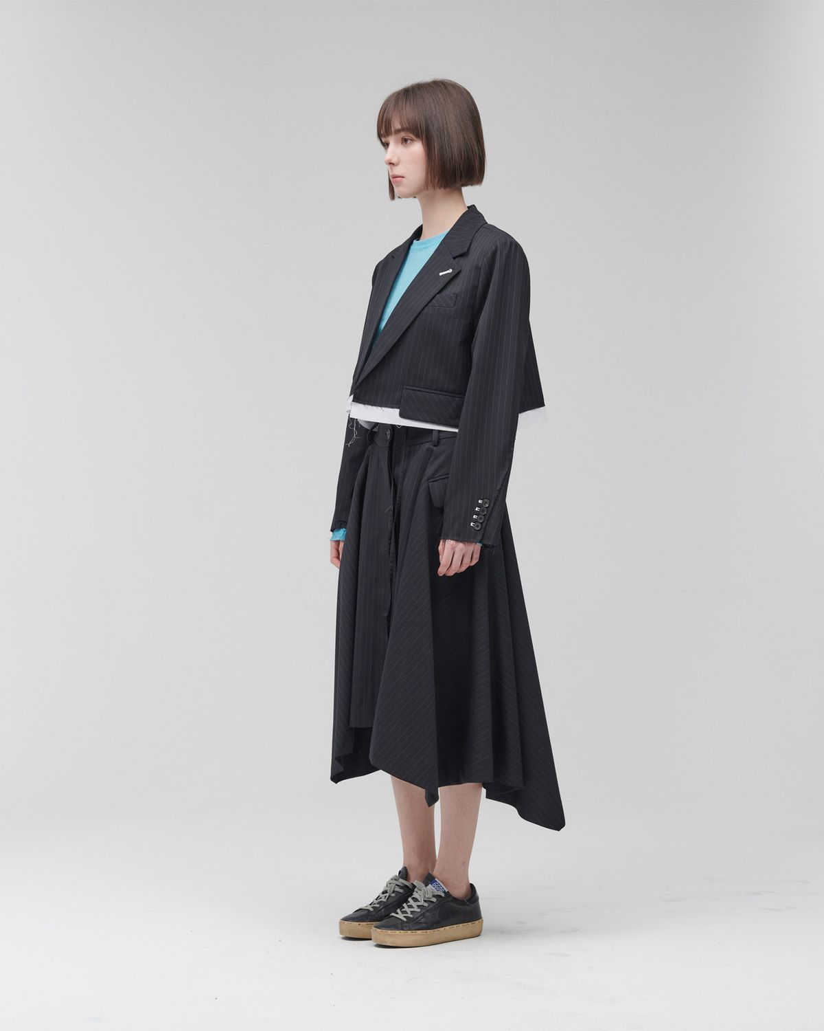 씨이제이(CEJ) 스트라이프 자켓