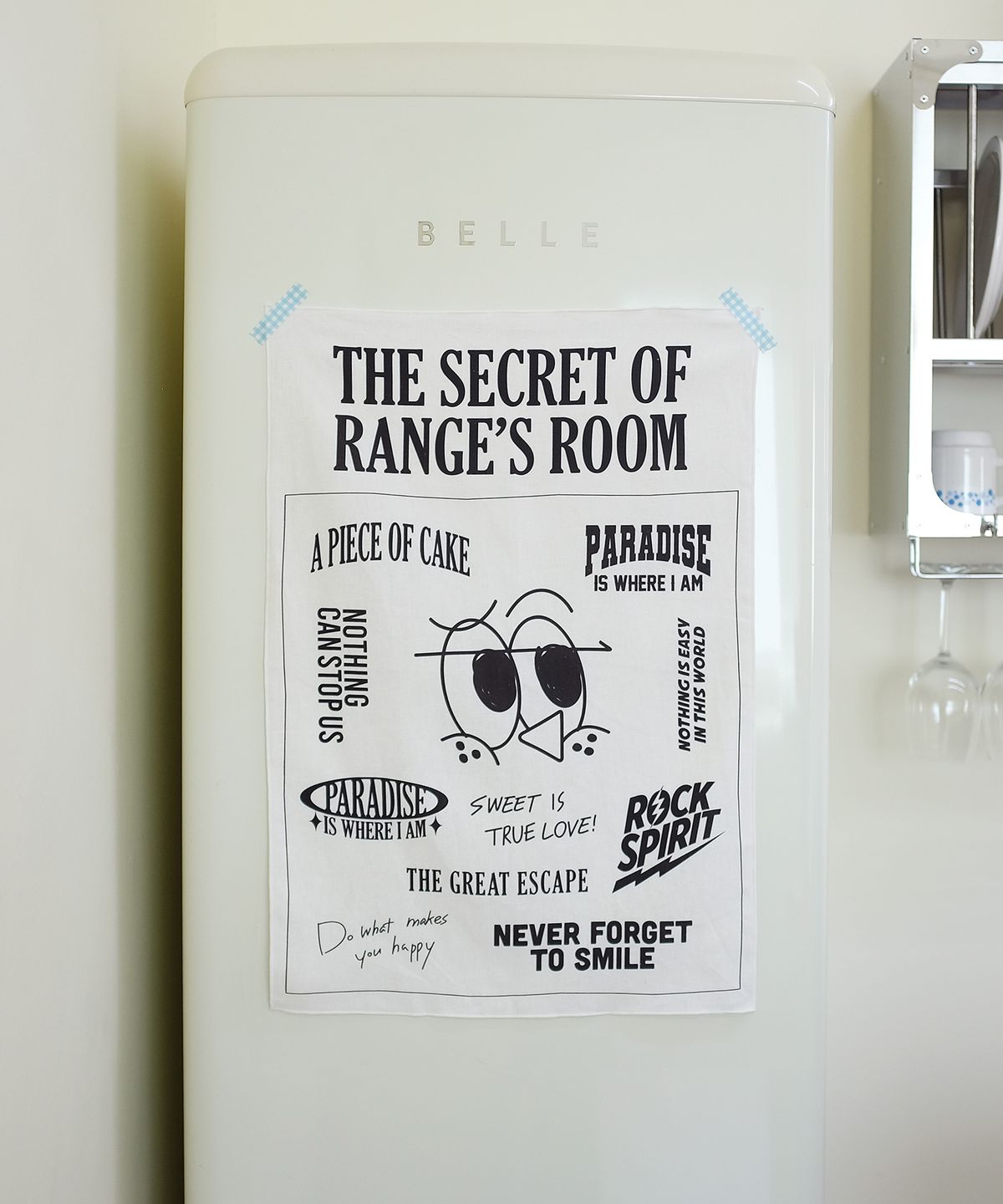 벌룬프렌즈(BALLOON FRIENDS) THINGS 패브릭 포스터 S, M, L - RANGES ROOM