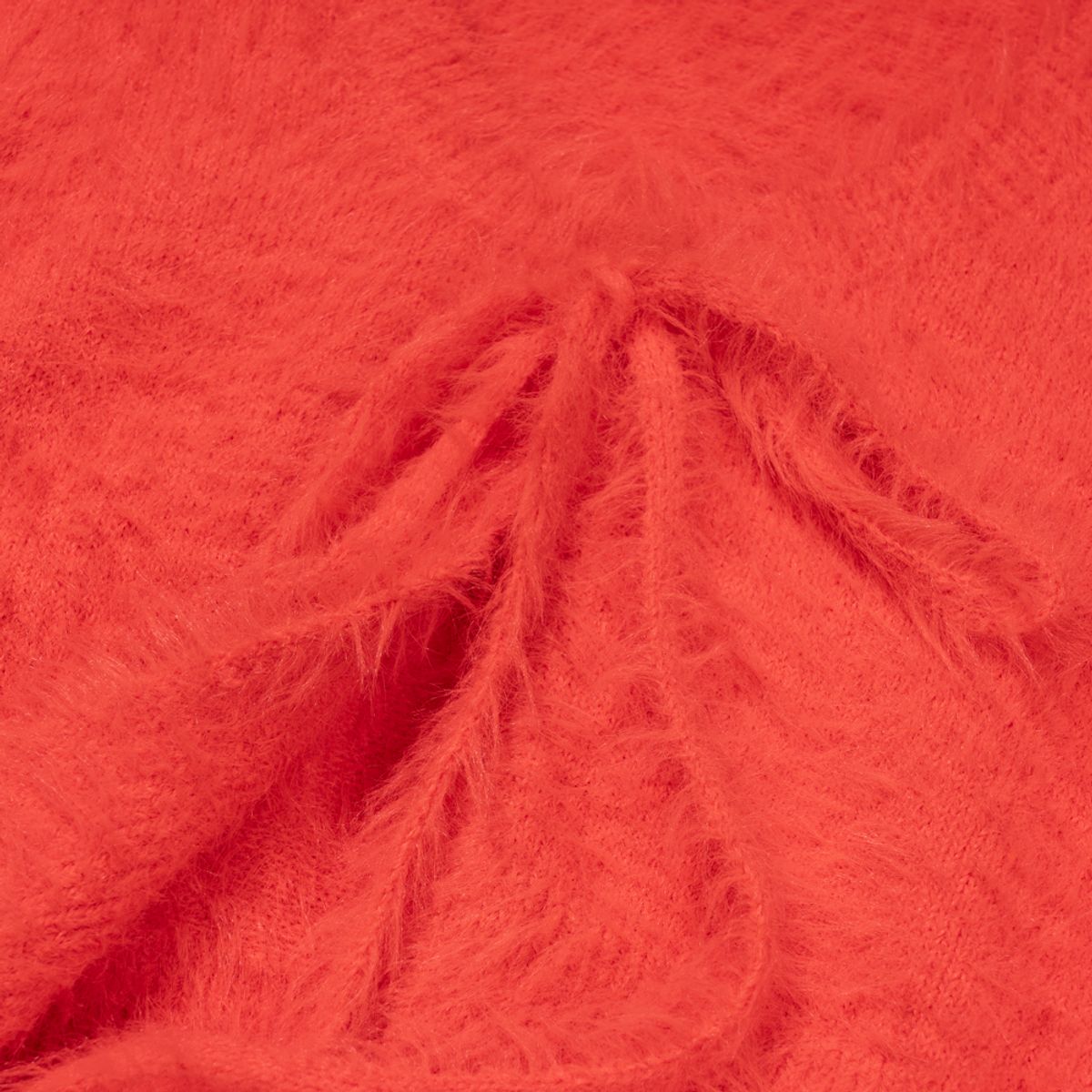엑스트라오디너리(EXTRAORDINARY) WOMENS FUR CARDIGAN ORANGE