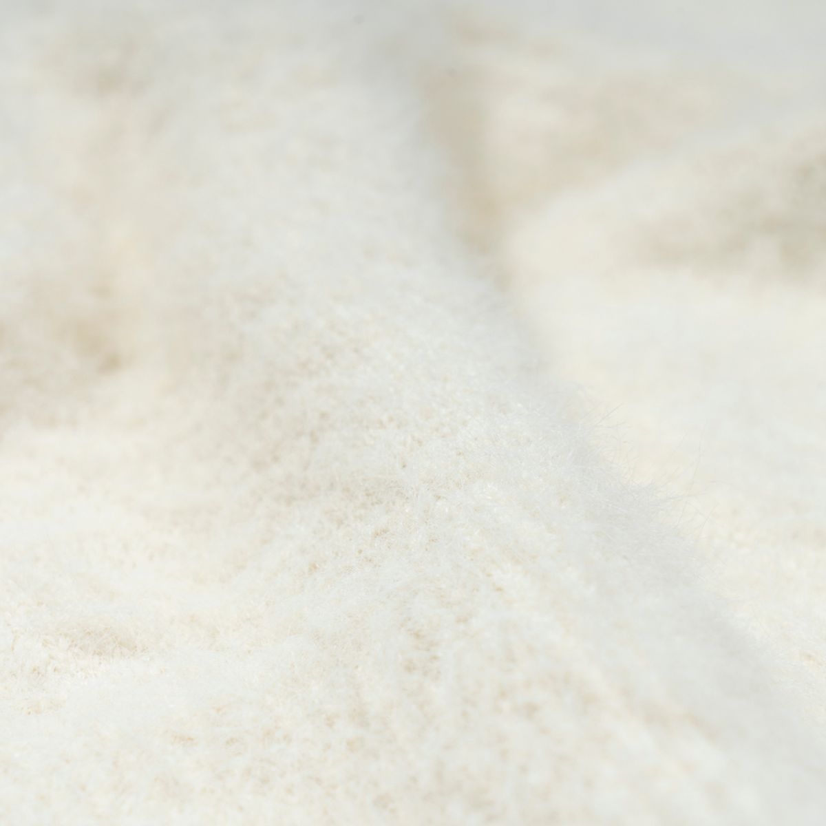 엑스트라오디너리(EXTRAORDINARY) WOMENS FUR CARDIGAN IVORY