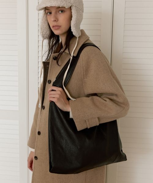 MUSINSA | DEPOUND Pera bag shoulder [black]