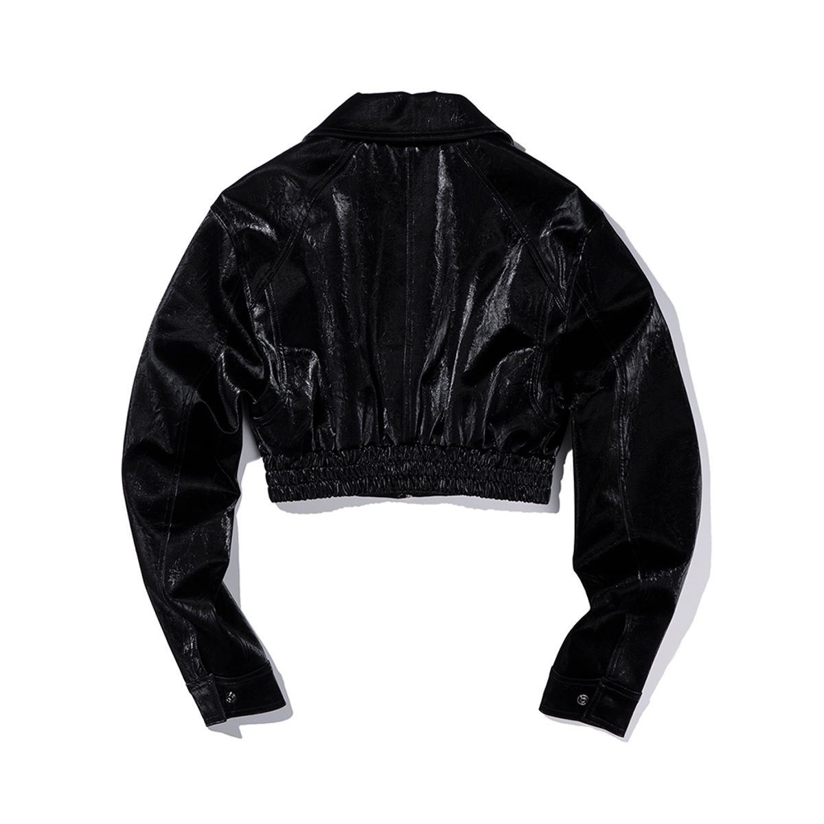 엑스트라오디너리(EXTRAORDINARY) VEGAN LEATHER WOMENS JACKET BLACK