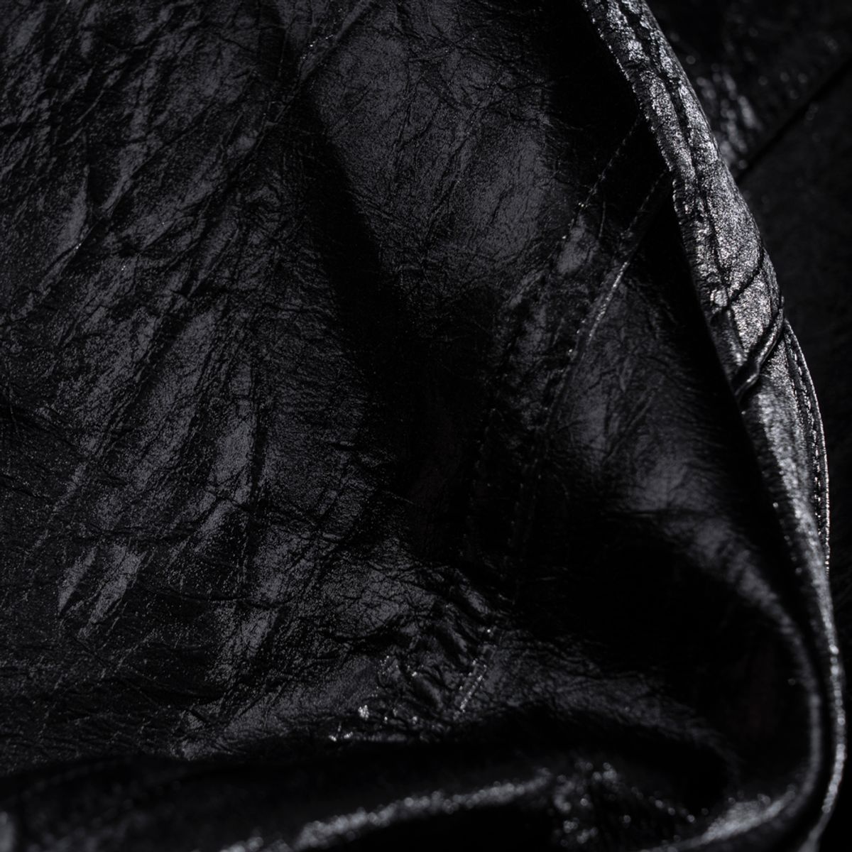 엑스트라오디너리(EXTRAORDINARY) VEGAN LEATHER WOMENS JACKET BLACK