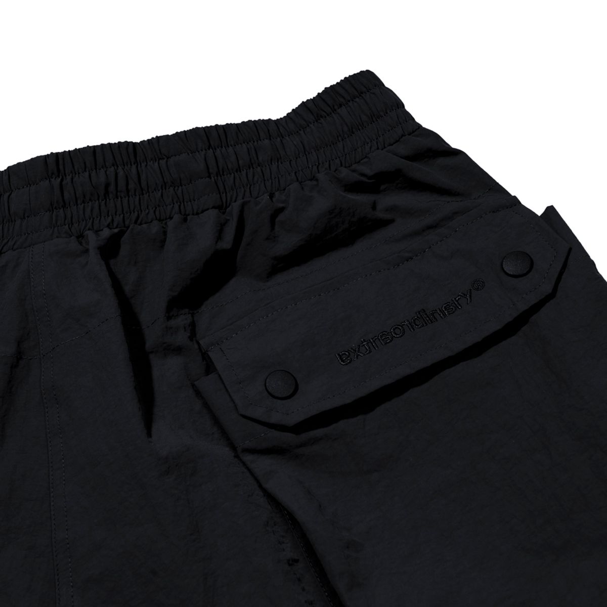 엑스트라오디너리(EXTRAORDINARY) UTILITY 1 NYLON PANTS BLACK