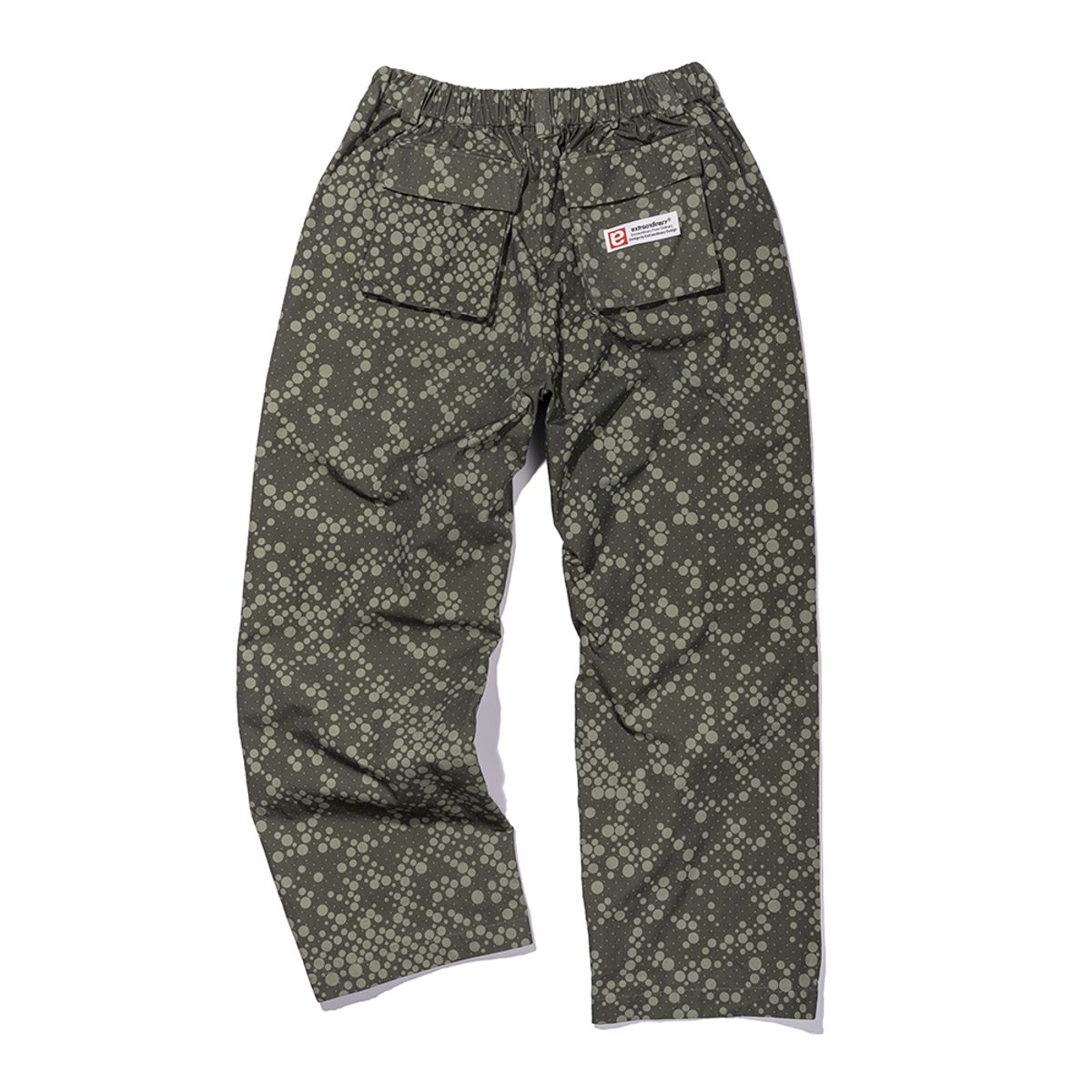 엑스트라오디너리(EXTRAORDINARY) DOT PATTERN PANTS KHAKI