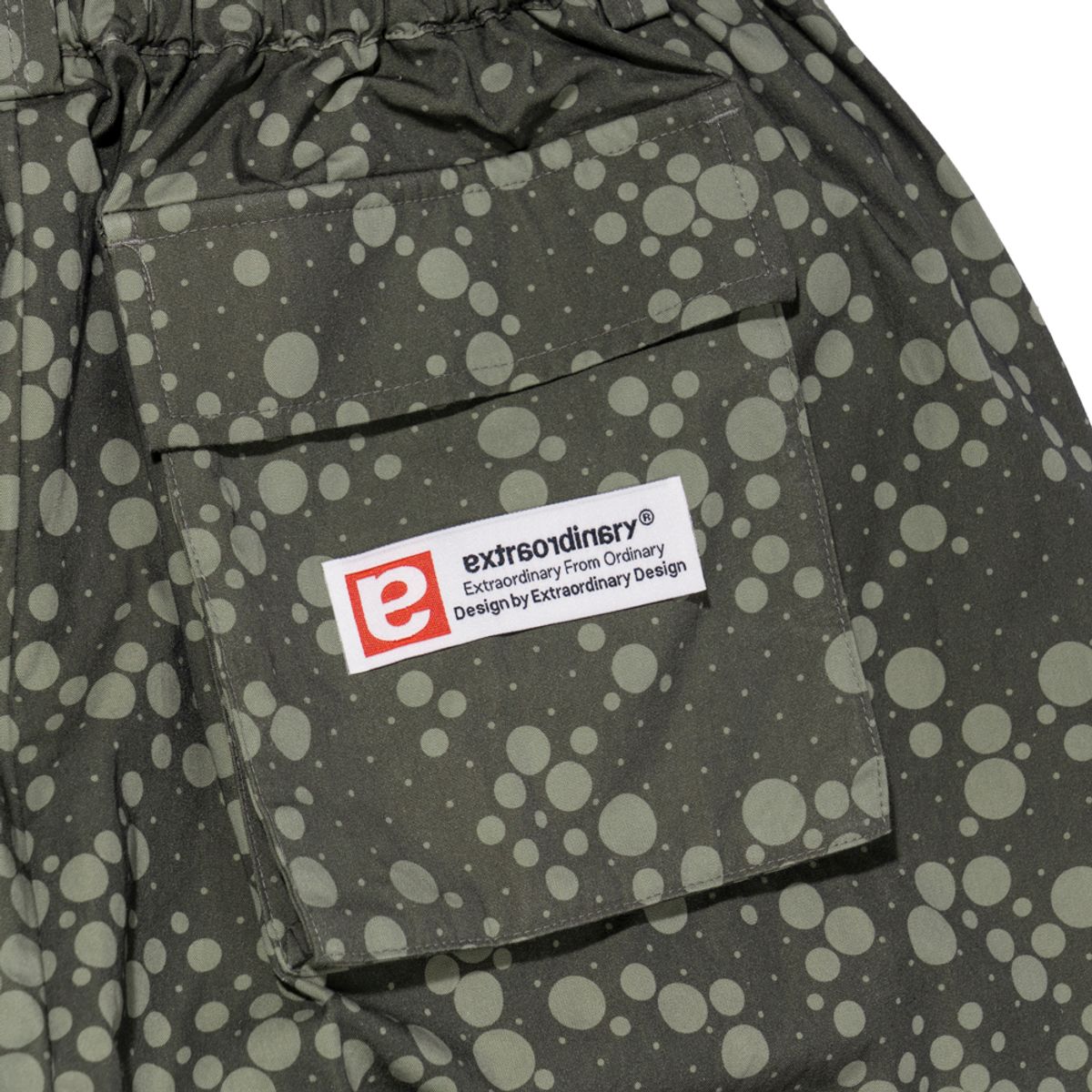 엑스트라오디너리(EXTRAORDINARY) DOT PATTERN PANTS KHAKI