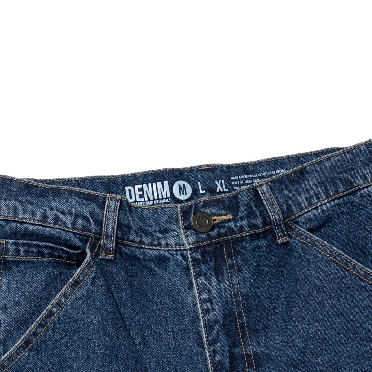 엑스트라오디너리(EXTRAORDINARY) DOUBLE KNEE DENIM INDIGO