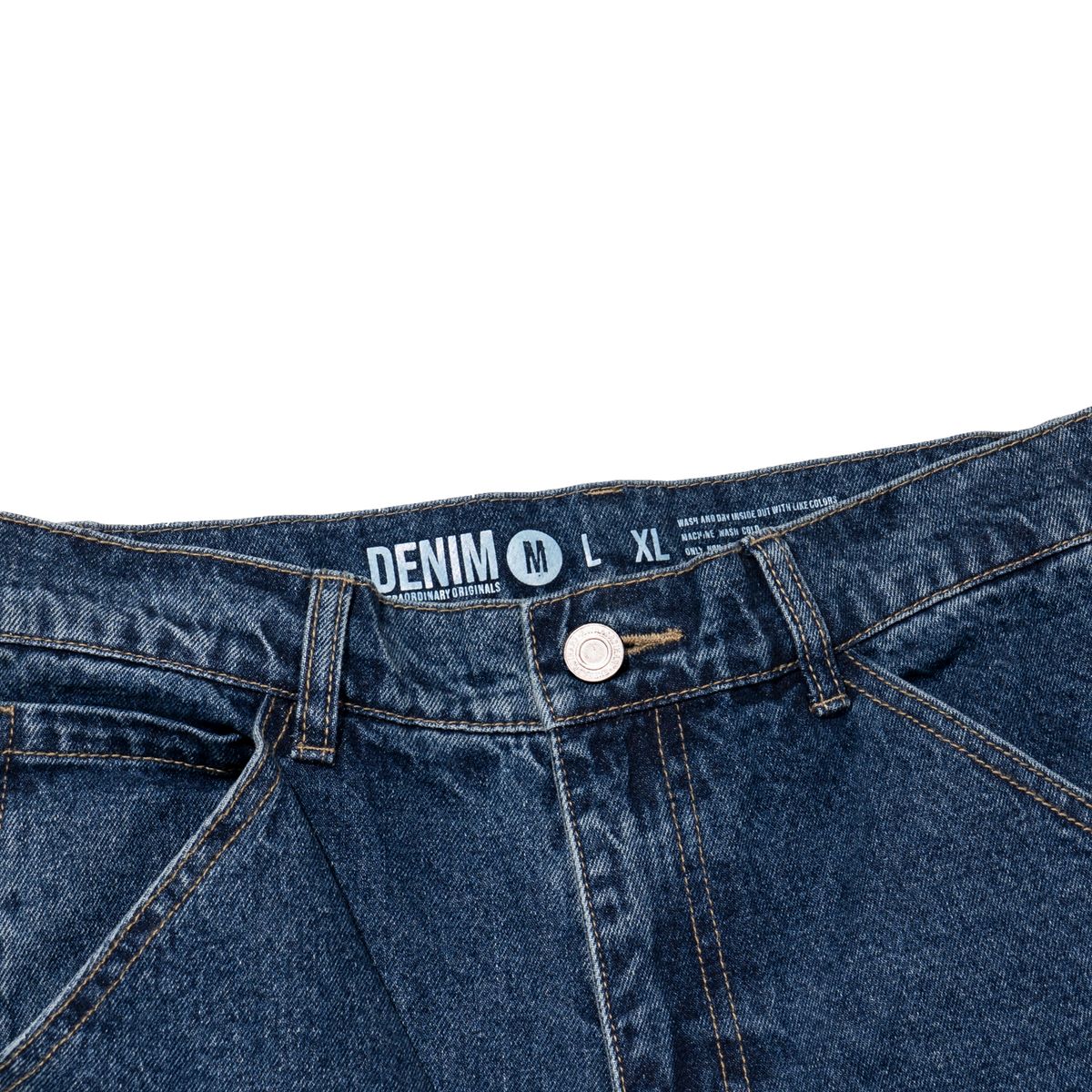 엑스트라오디너리(EXTRAORDINARY) DOUBLE KNEE DENIM INDIGO