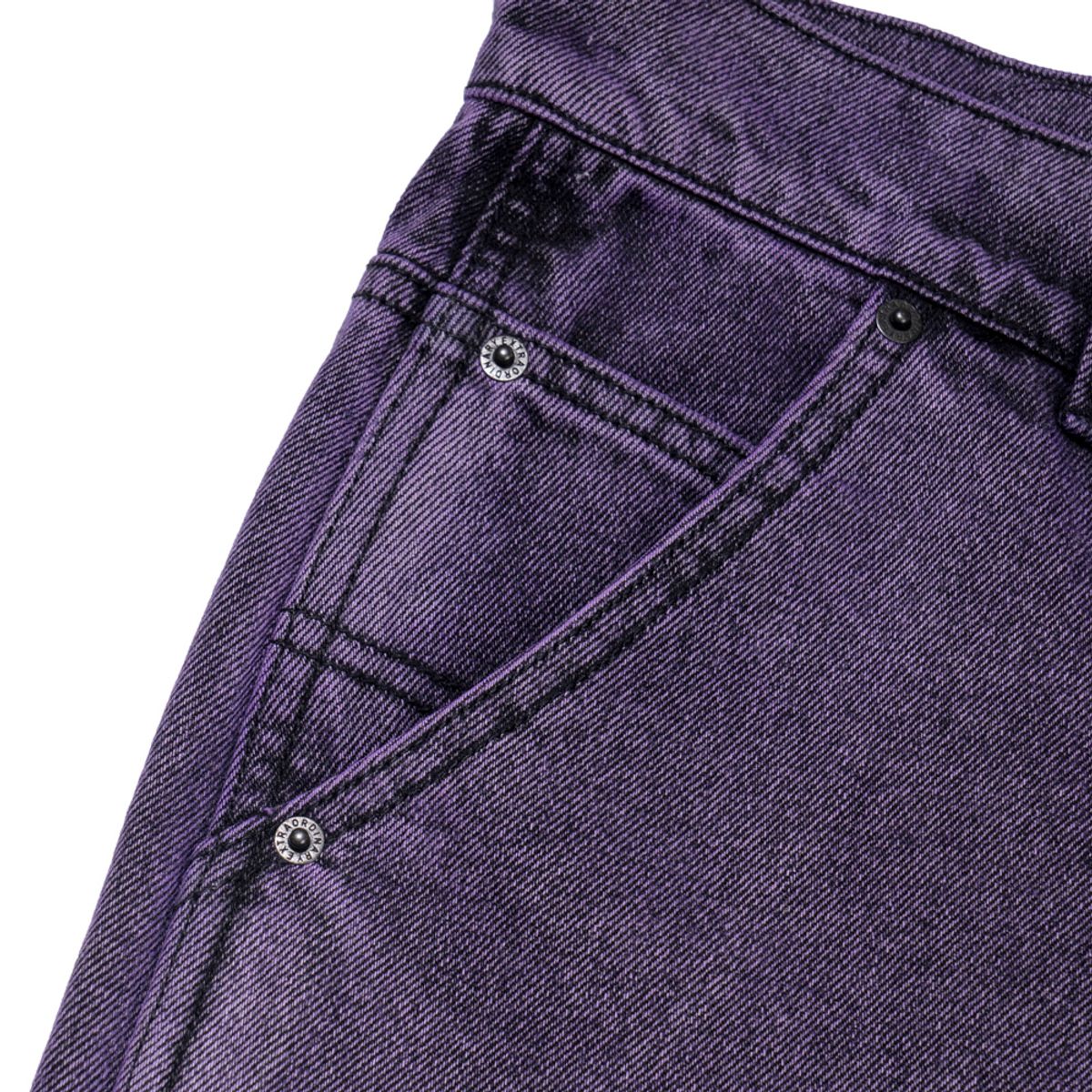 엑스트라오디너리(EXTRAORDINARY) ACID WASHED PANTS PURPLE