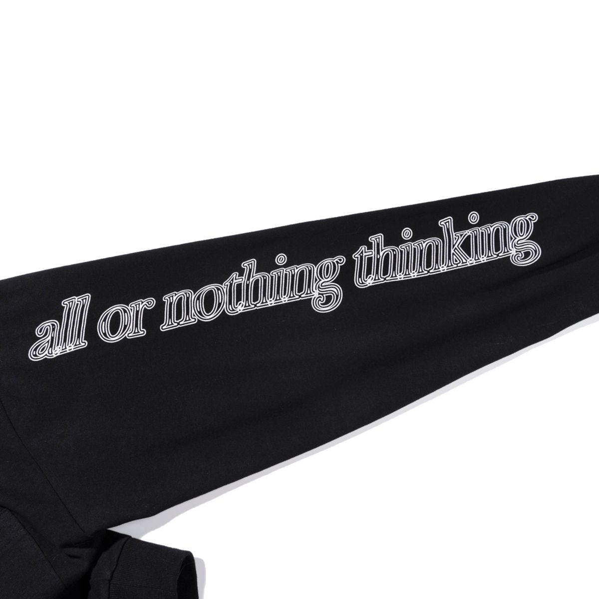 엑스트라오디너리(EXTRAORDINARY) UNDER DOGMA LONGSLEEVE BLACK