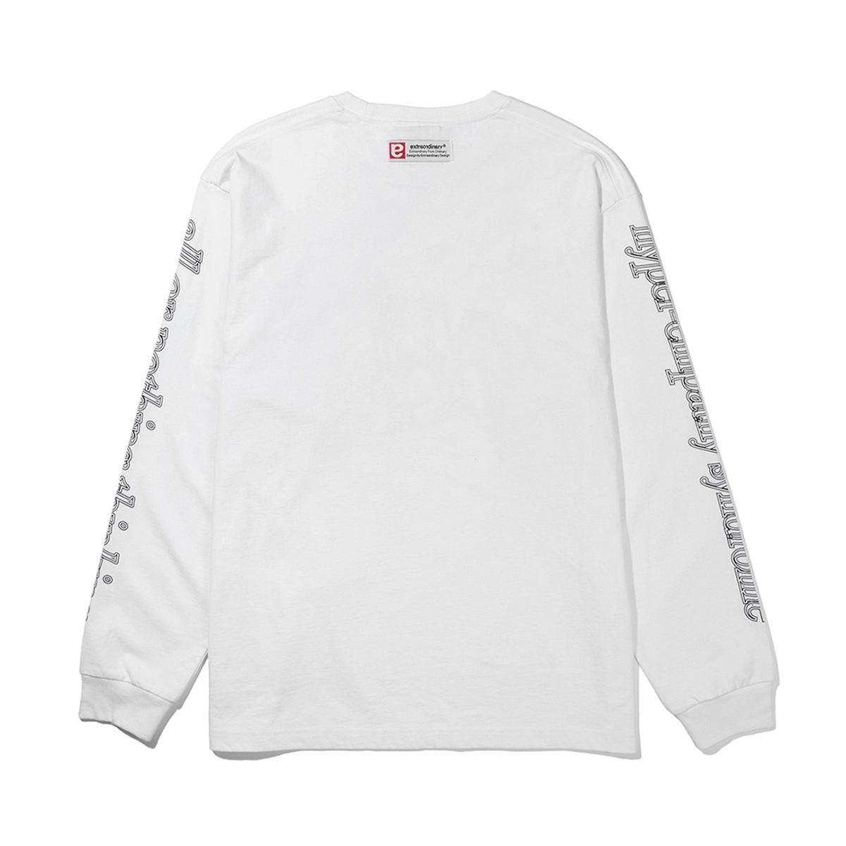 엑스트라오디너리(EXTRAORDINARY) UNDER DOGMA LONGSLEEVE WHITE