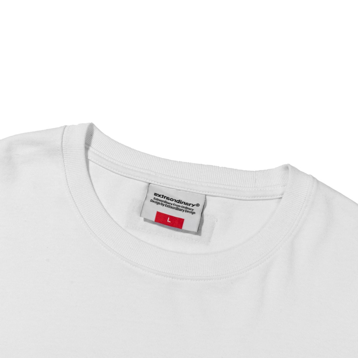 엑스트라오디너리(EXTRAORDINARY) UNDER DOGMA LONGSLEEVE WHITE
