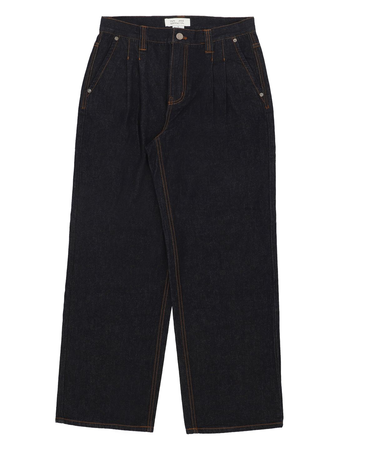 나우앤투모로우(NOWANDTOMORROW) DENIM WIDE FIT PANTS [2 COLOR]