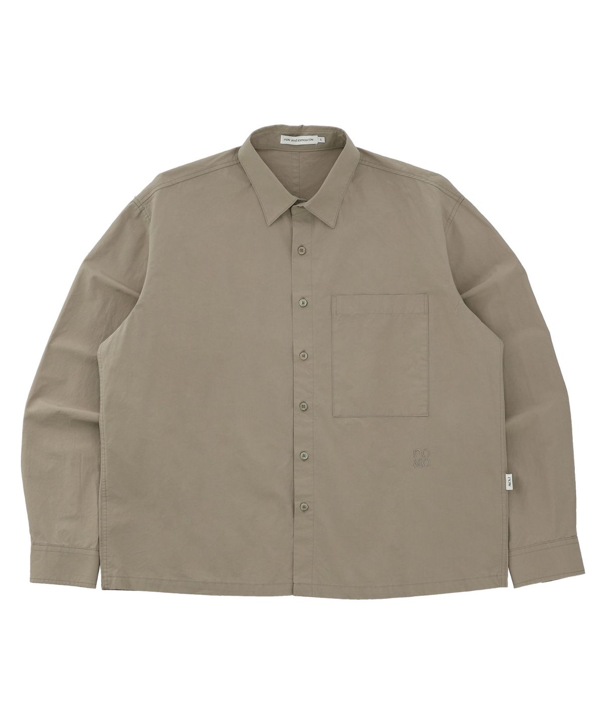 나우앤투모로우(NOWANDTOMORROW) CROP SHIRTS [5 COLOR]