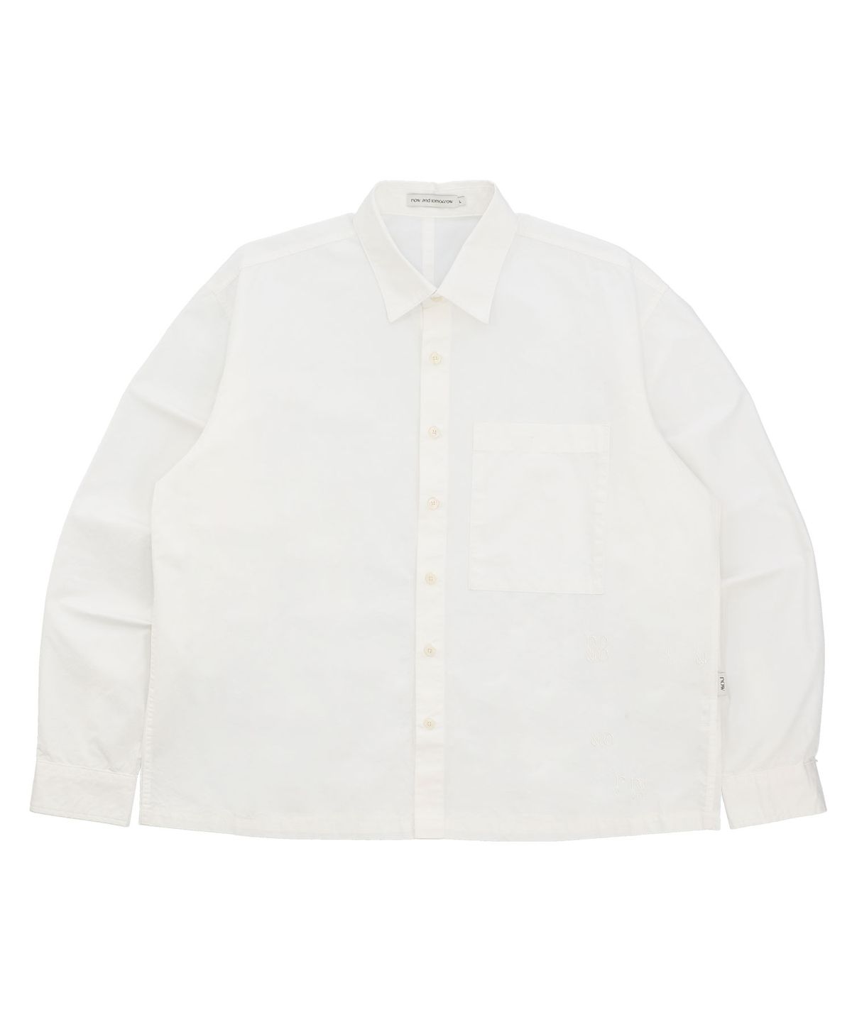나우앤투모로우(NOWANDTOMORROW) CROP SHIRTS [5 COLOR]