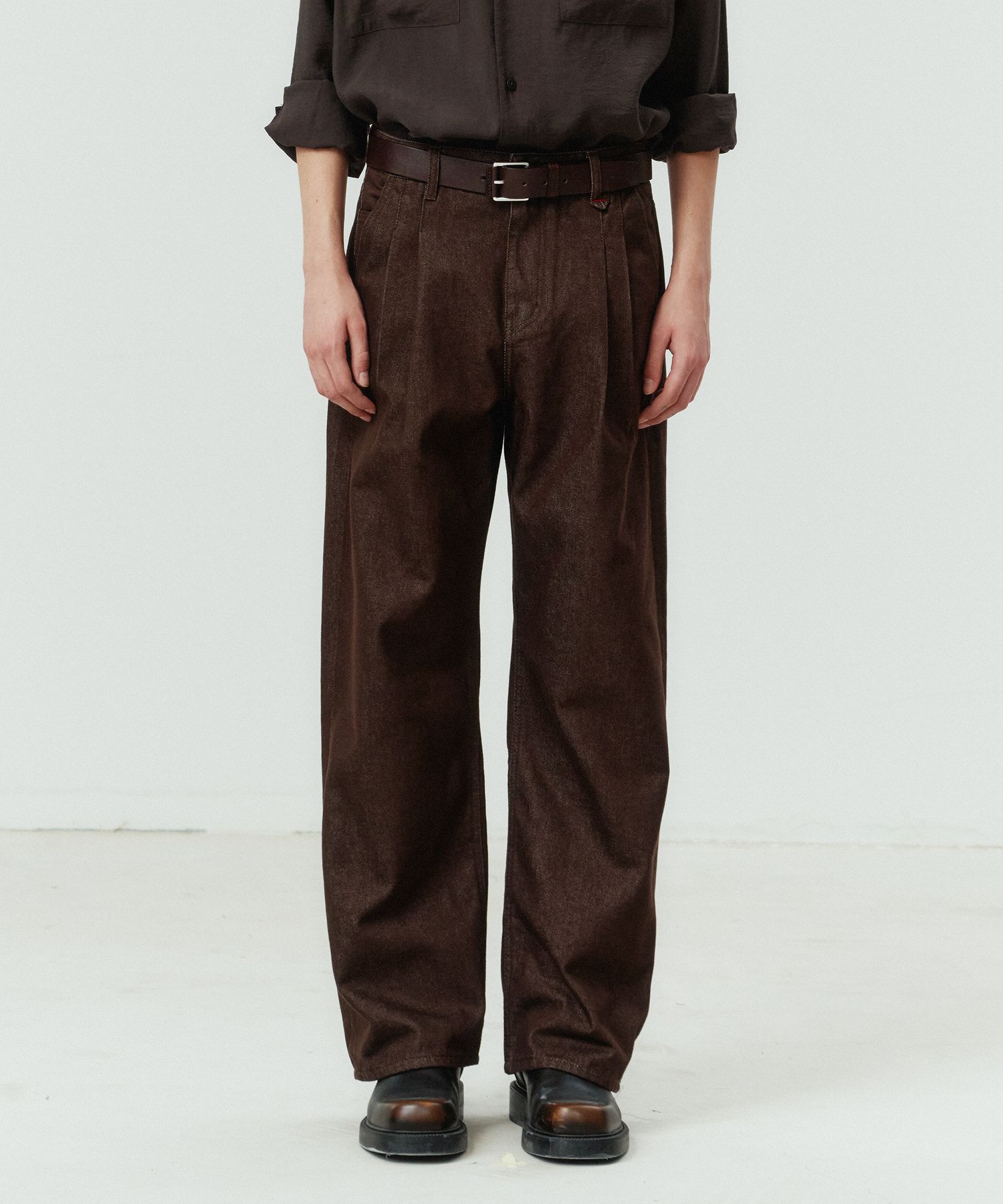 【PORTERNA】Virgil two-tuck trousers PORTERNA】Virgil two-tuck trousers (PORTERNA/パンツ