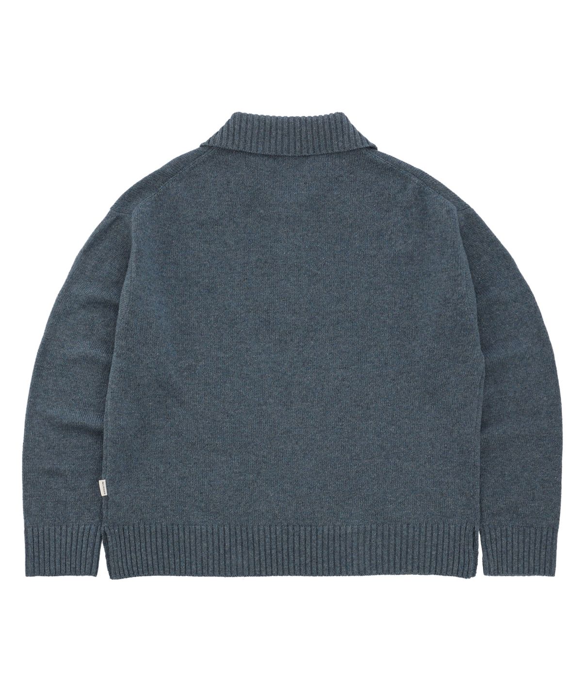 나우앤투모로우(NOWANDTOMORROW) COLLAR NECK PULLOVER [2 COLOR]