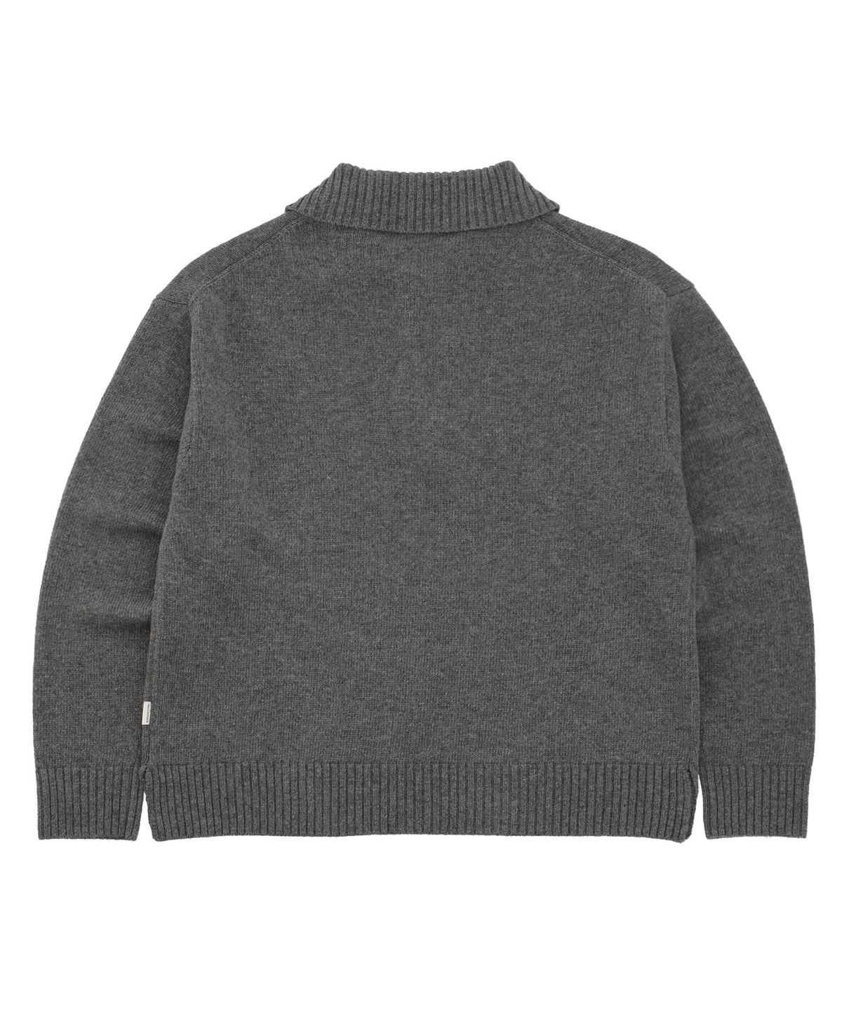 나우앤투모로우(NOWANDTOMORROW) COLLAR NECK PULLOVER [2 COLOR]