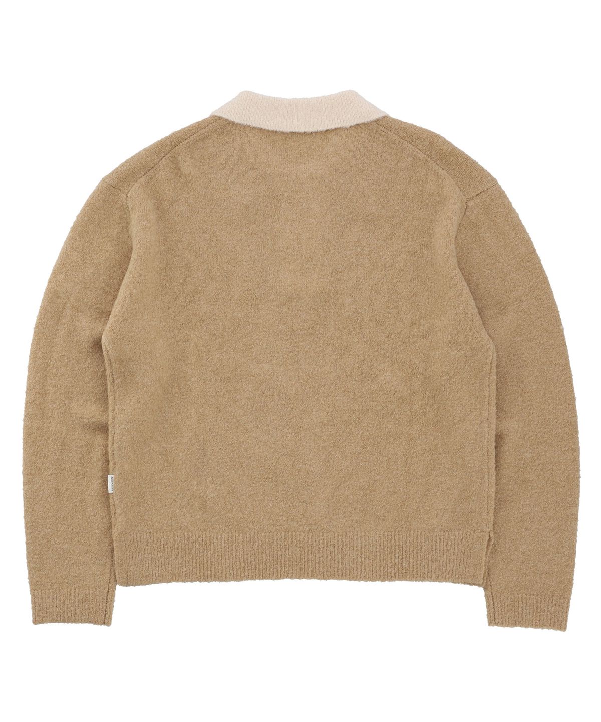 나우앤투모로우(NOWANDTOMORROW) COLOR BLOCK COLLAR PULLOVER [3 COLOR]