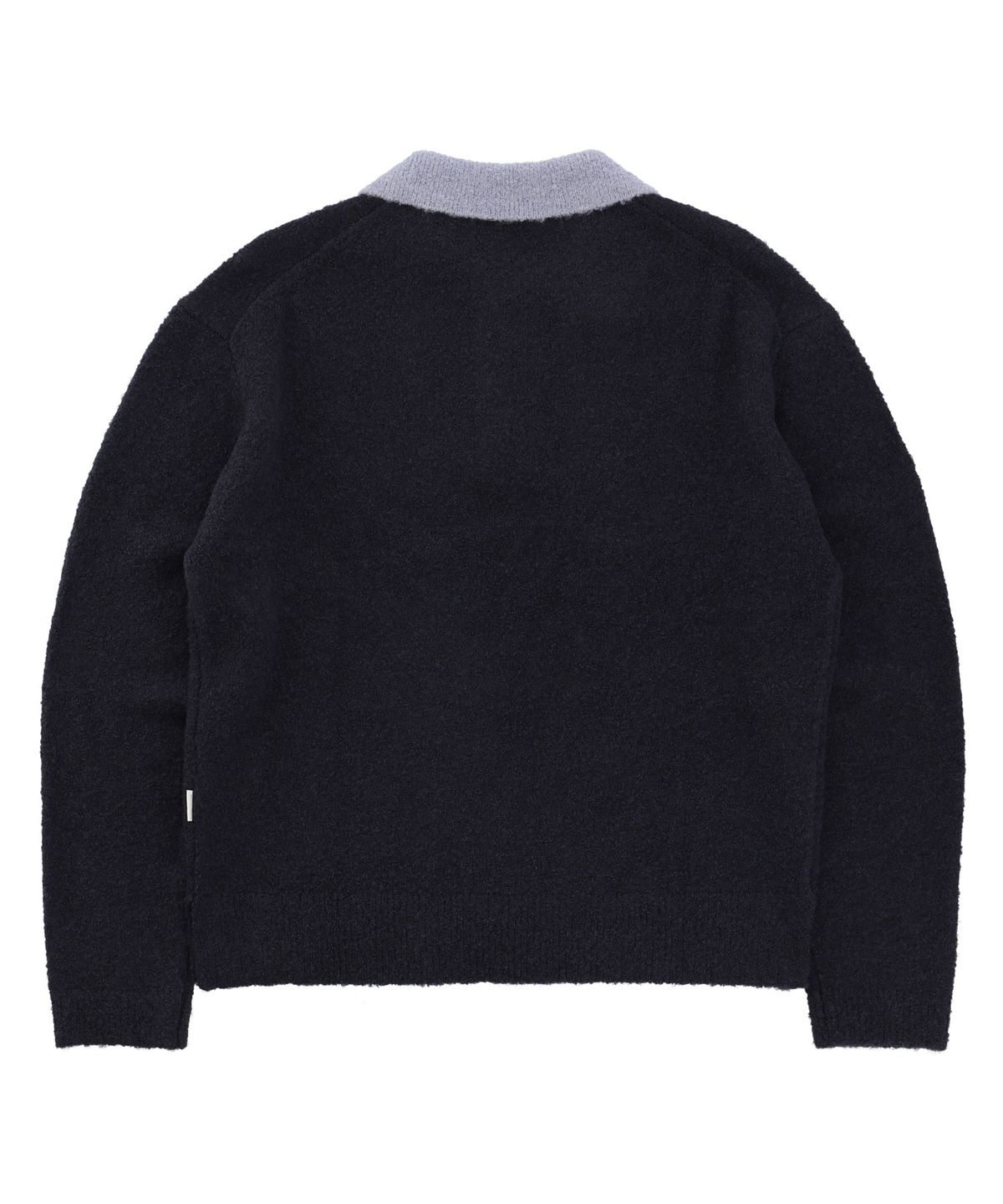 나우앤투모로우(NOWANDTOMORROW) COLOR BLOCK COLLAR PULLOVER [3 COLOR]