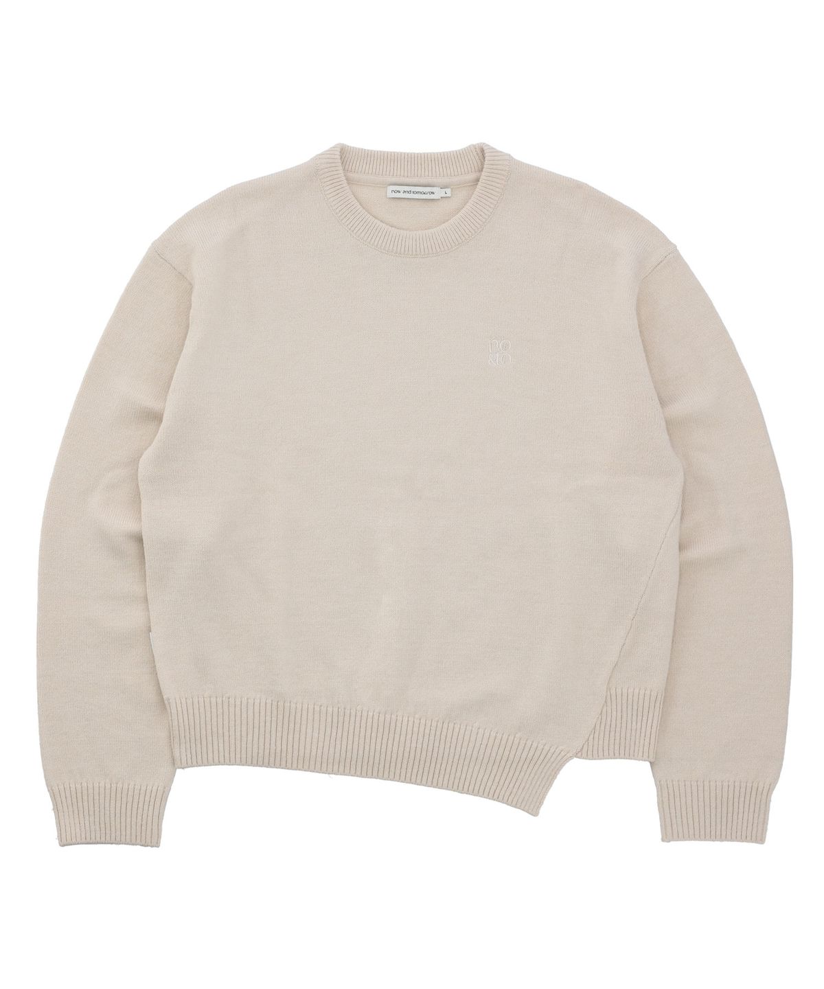 나우앤투모로우(NOWANDTOMORROW) BASIC KNIT PULLOVER [5 COLOR]