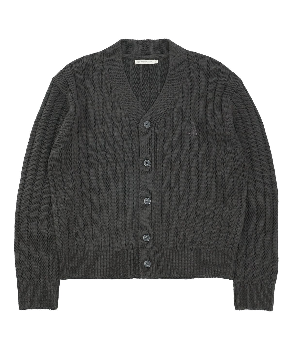 나우앤투모로우(NOWANDTOMORROW) V-NECK CARDIGAN [3 COLOR]