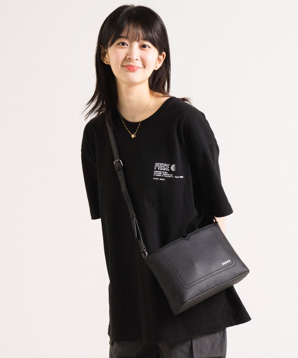 스코노(SKONO) 미니멀스퀘어미니(블랙)