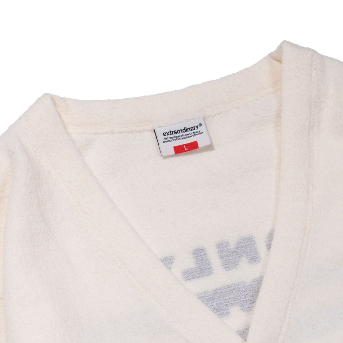 엑스트라오디너리(EXTRAORDINARY) NOBODY KNOWS CARDIGAN IVORY