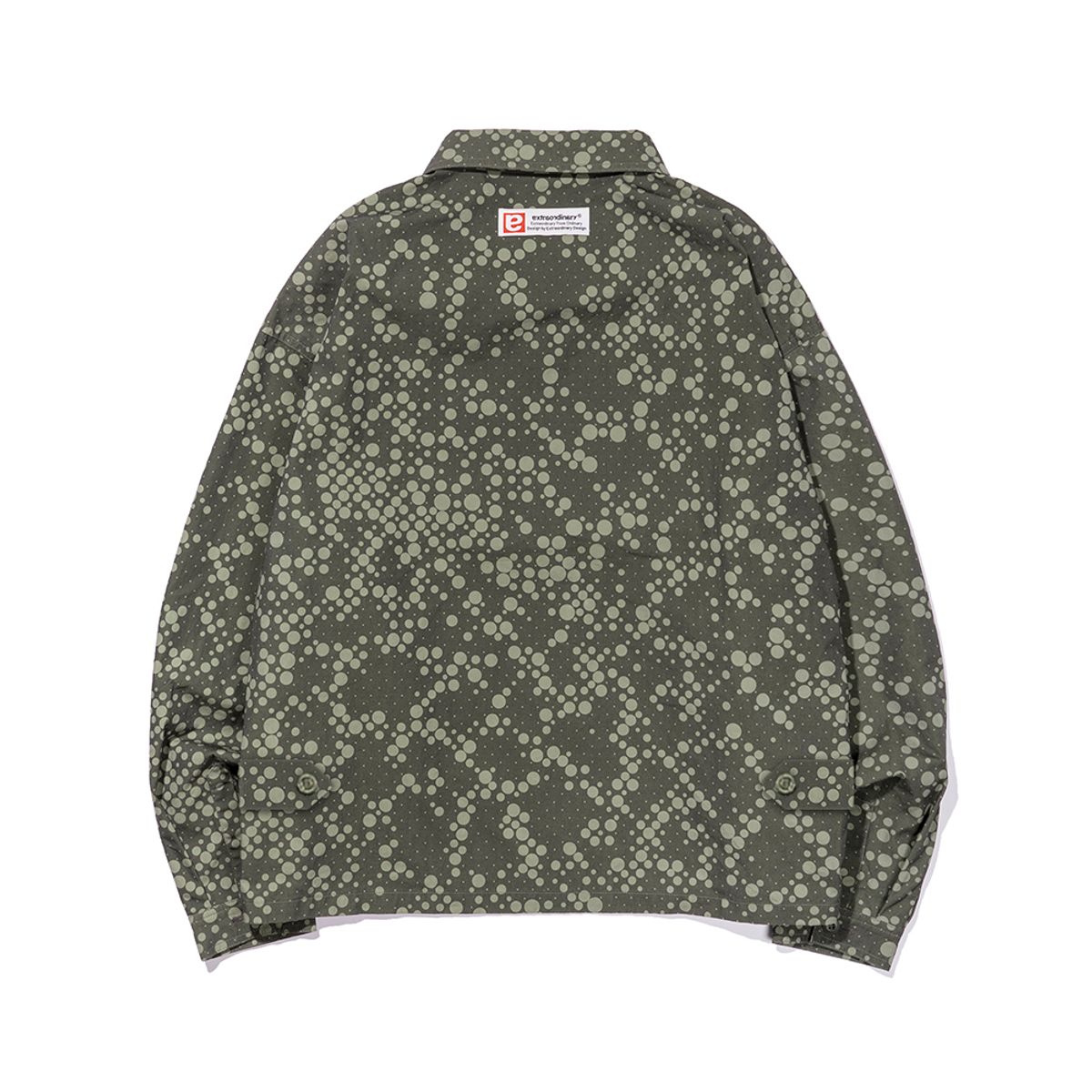 엑스트라오디너리(EXTRAORDINARY) DOT PATTERN JACKET KHAKI