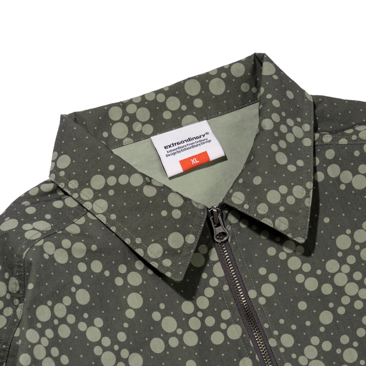 엑스트라오디너리(EXTRAORDINARY) DOT PATTERN JACKET KHAKI