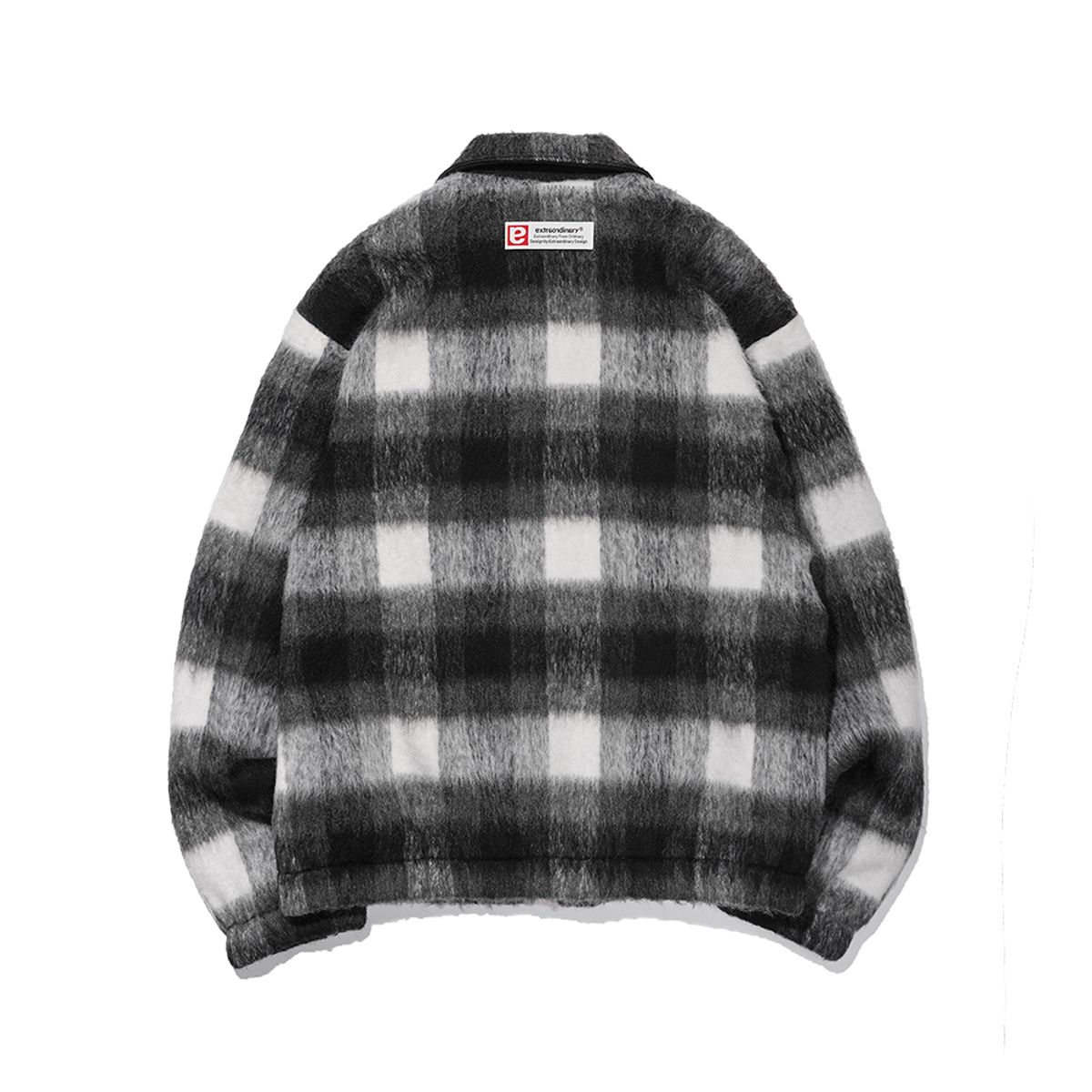 엑스트라오디너리(EXTRAORDINARY) CHECK BLOUSON BLACK