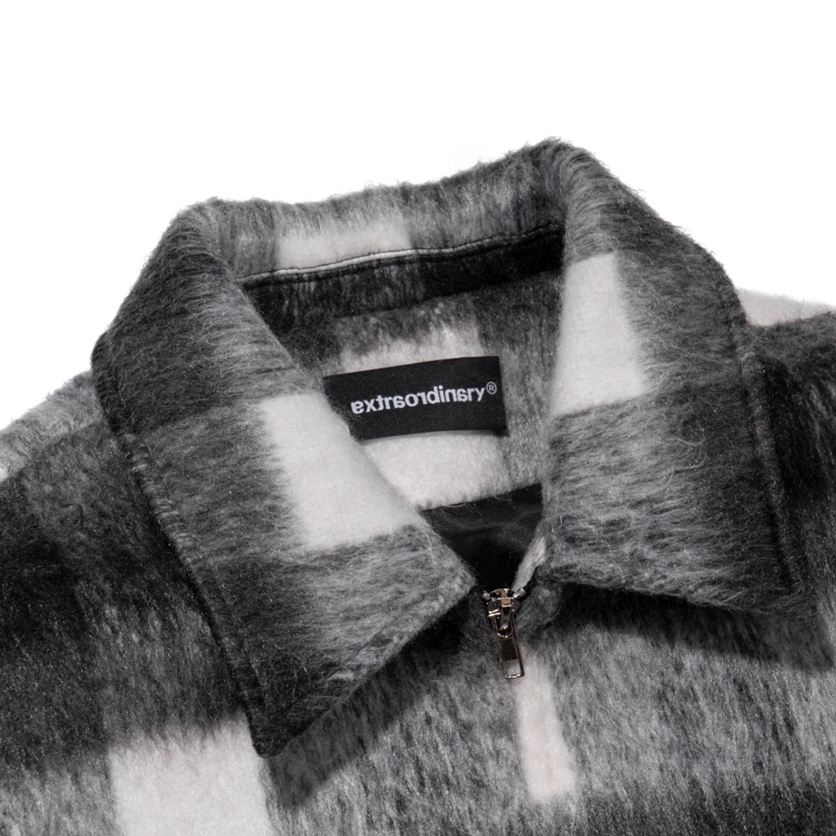 엑스트라오디너리(EXTRAORDINARY) CHECK BLOUSON BLACK