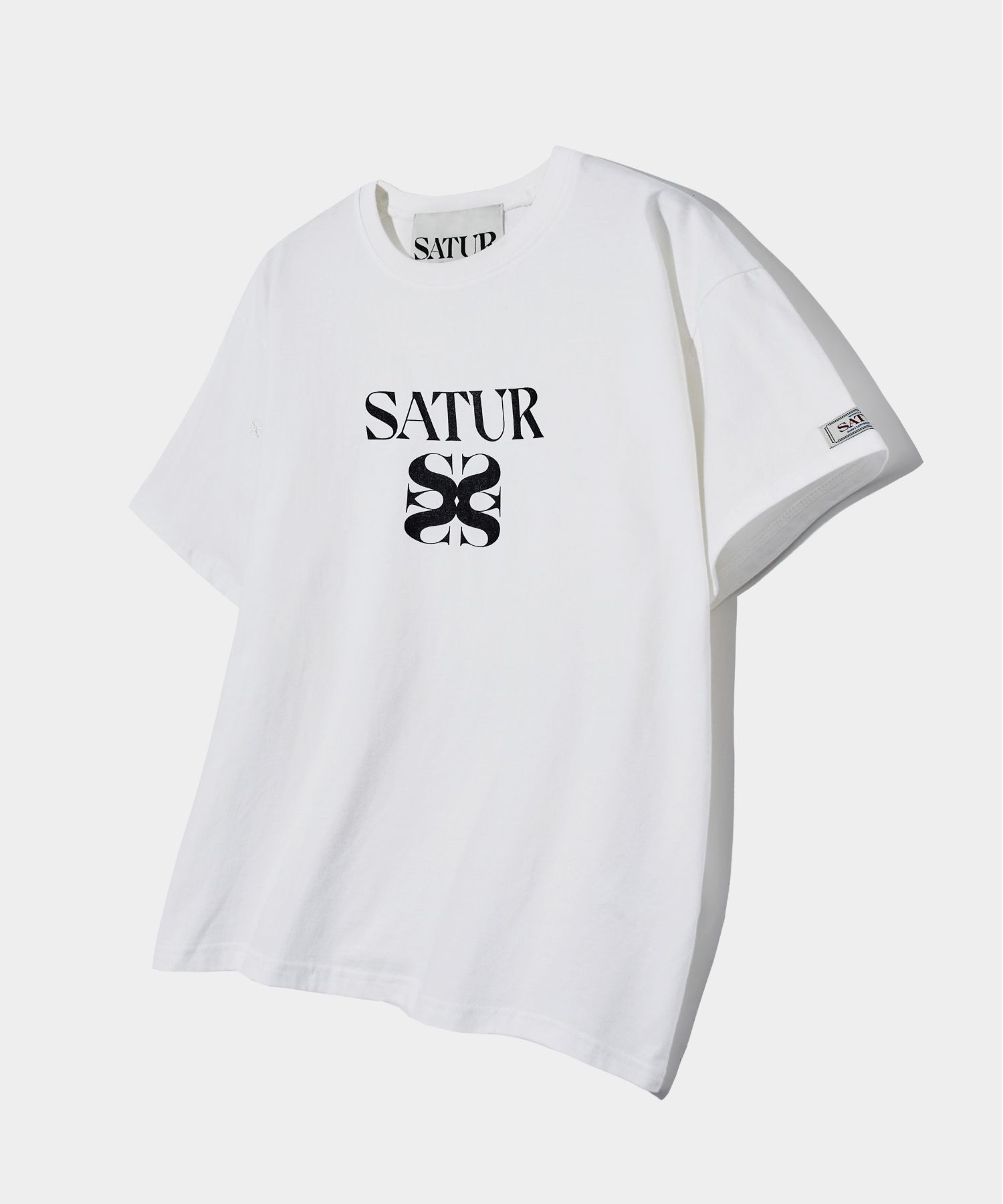☆送料・関税込☆SATUR☆(W) Essential Basic Logo T-Shirt